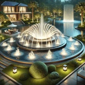 El Uso de Fuentes Flotantes en Proyectos de Paisajismo de Lujo